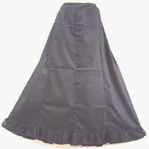 Long Pure Cotton Petticoat / Skirt