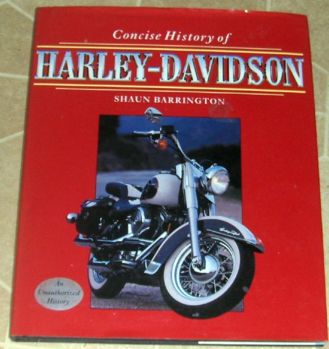 CONCISE HISTORY OF HARLEY-DAVIDSON SHAUN BARRINGTON
