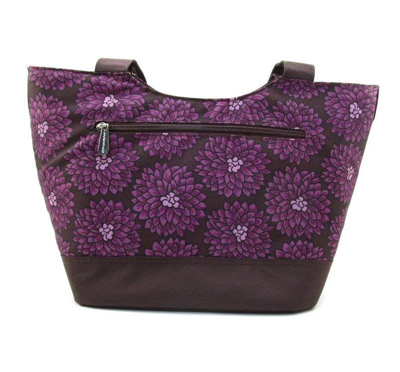 purple insulated lunch bag