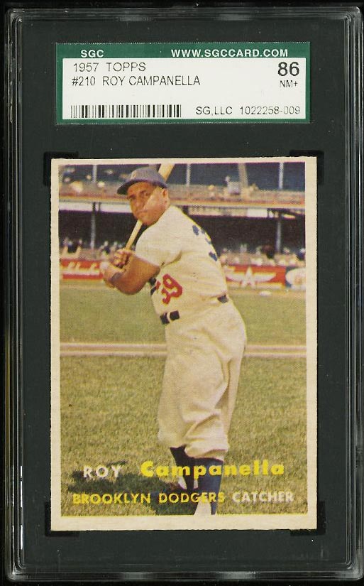 2009 Topps Gold Refractor Roy Campanella Card GR-4 