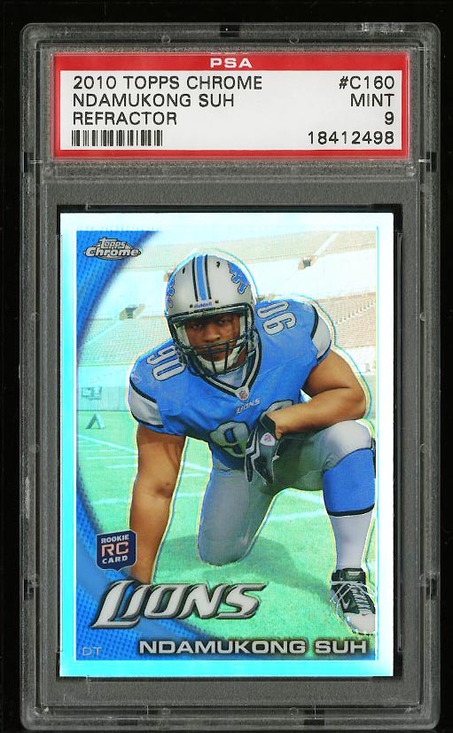 Ndamukong Suh 2010 Topps Rookie Card