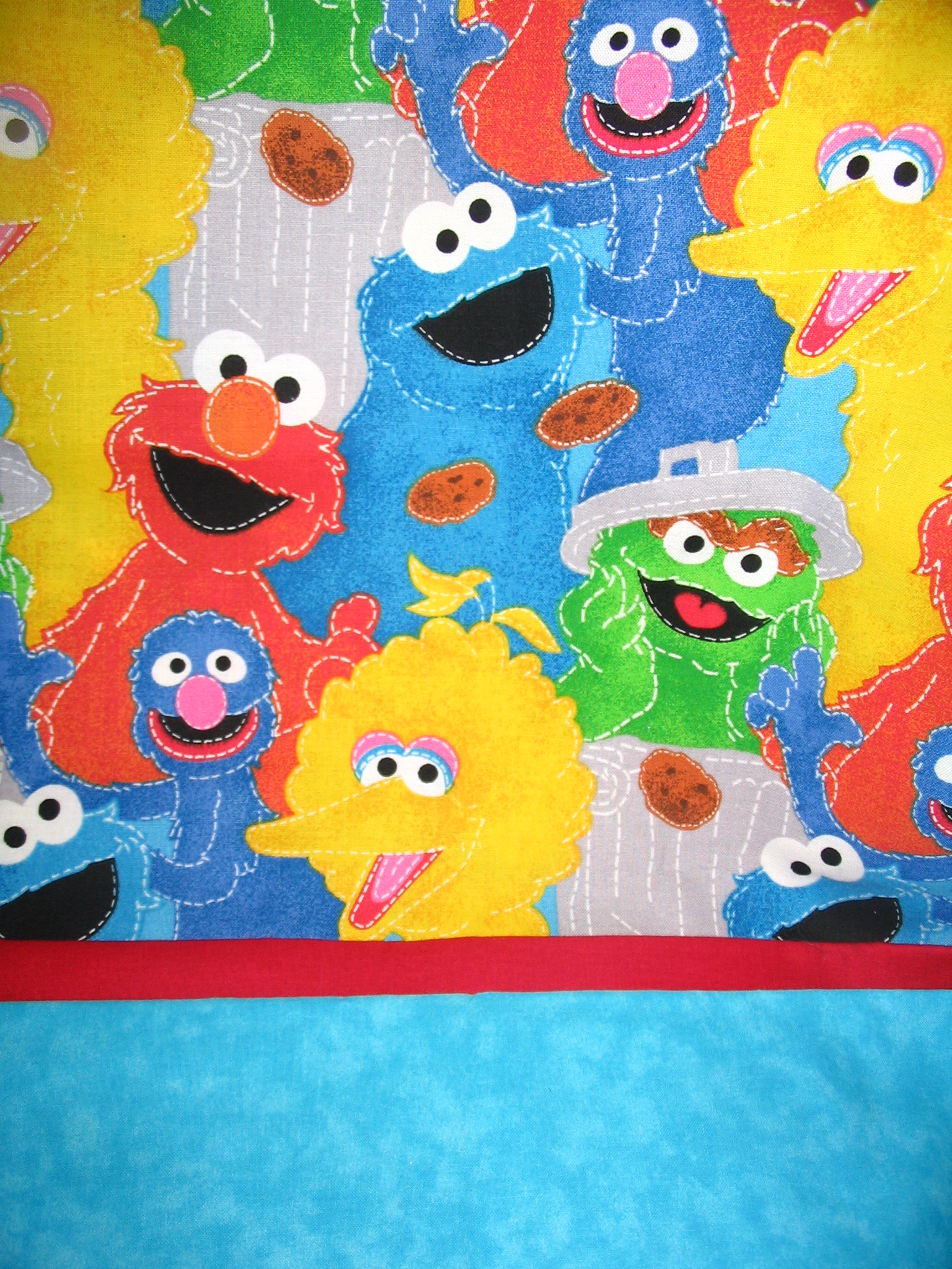 personalized sesame street pillowcase