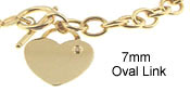 Heart Charm Bracelet